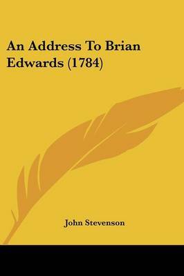 Address To Brian Edwards (1784) image