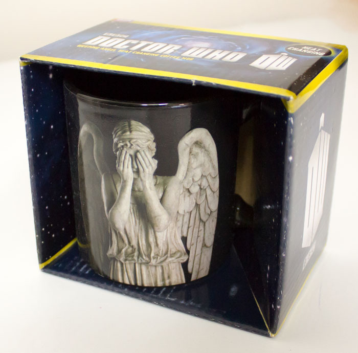 Doctor Who Weeping Angel Heat Changing Mug