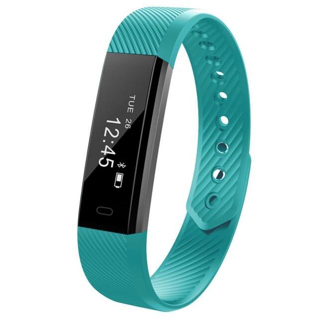Smart Fitness Tracker Bands w/ Heart Rate Monitor - Green image