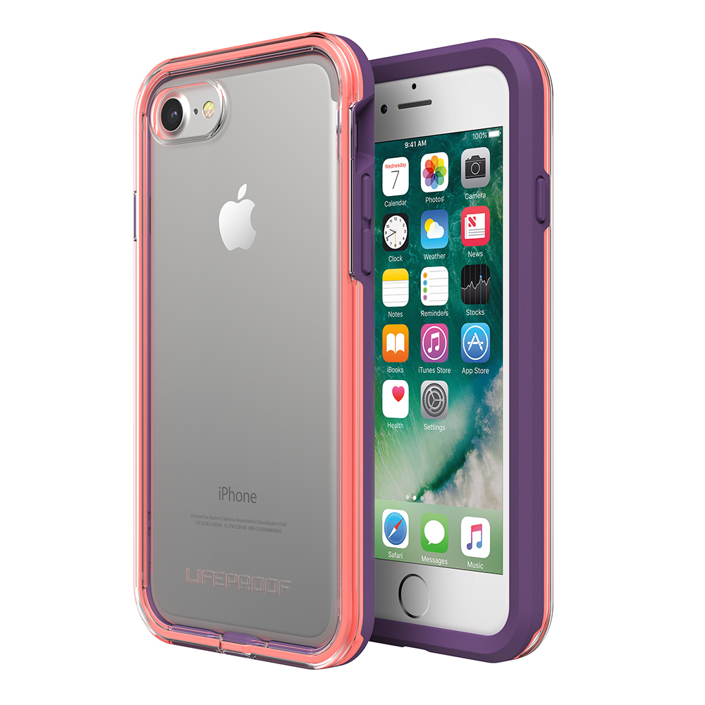 LifeProof Slam Case for iPhone 7/8 - Coral Lilac