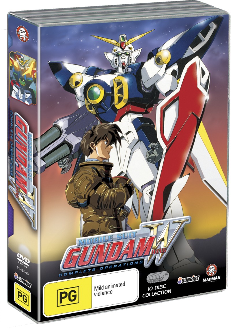 Mobile Suit Gundam Wing - Complete Operations Box Set on DVD