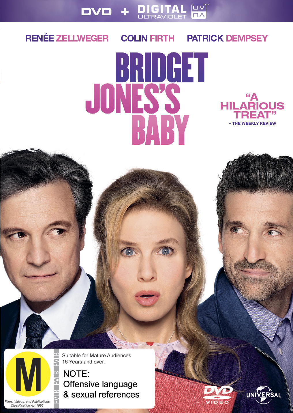 Bridget Jones's Baby on DVD image