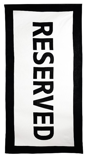 Reserved Beach Towel image