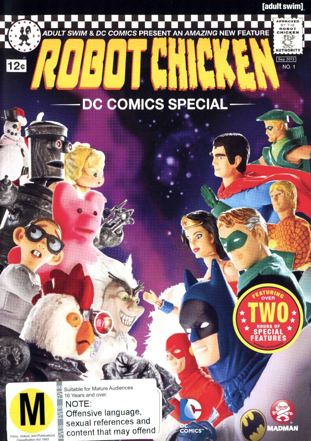 Robot Chicken: DC Comics Special on DVD