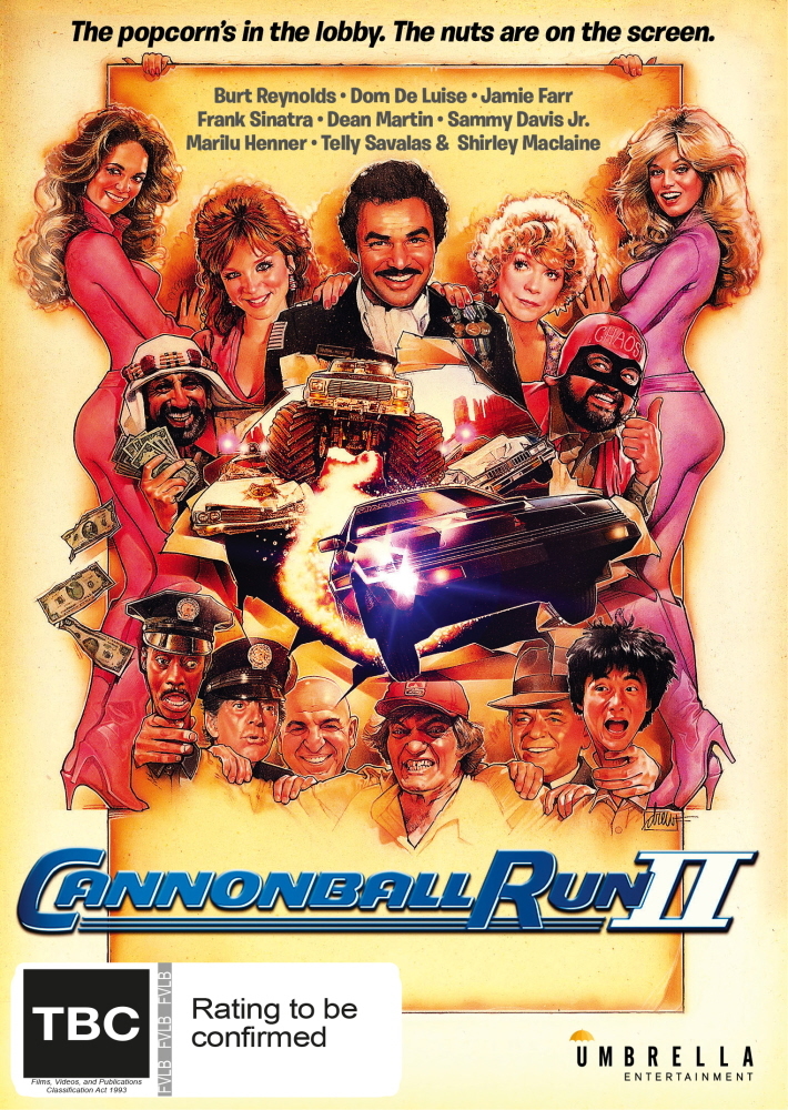 Cannonball Run II on DVD image
