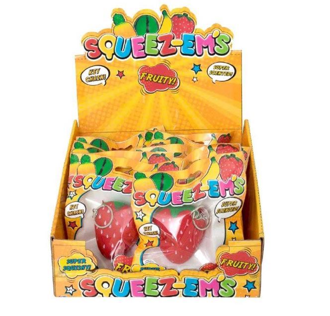 Squeez-em's - Scented Strawberry (Small)