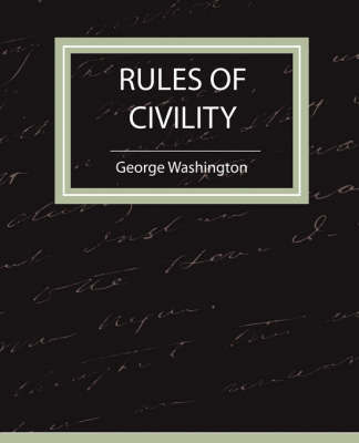 Rules of Civility by Washington George Washington image