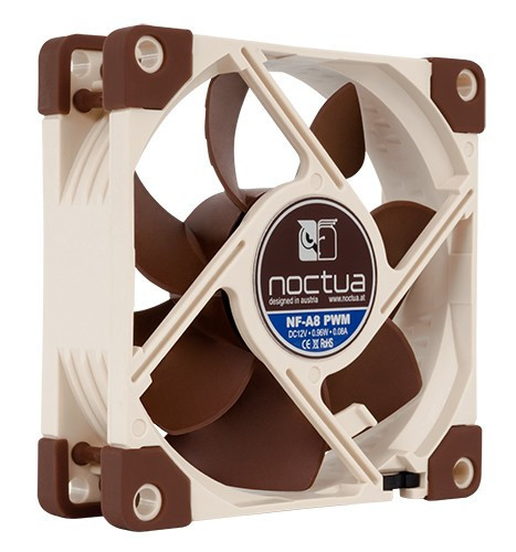 80mm Noctua NF-A8 PWM 200/1750rpm 4-Pin Fan image
