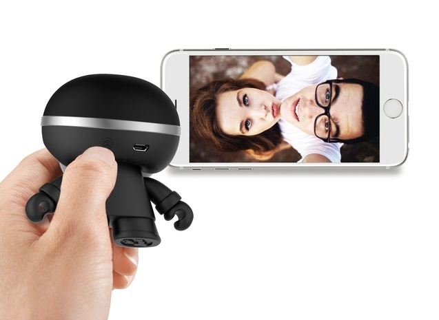 Xoopar Boy: 3" Bluetooth Speaker - Matt Black image