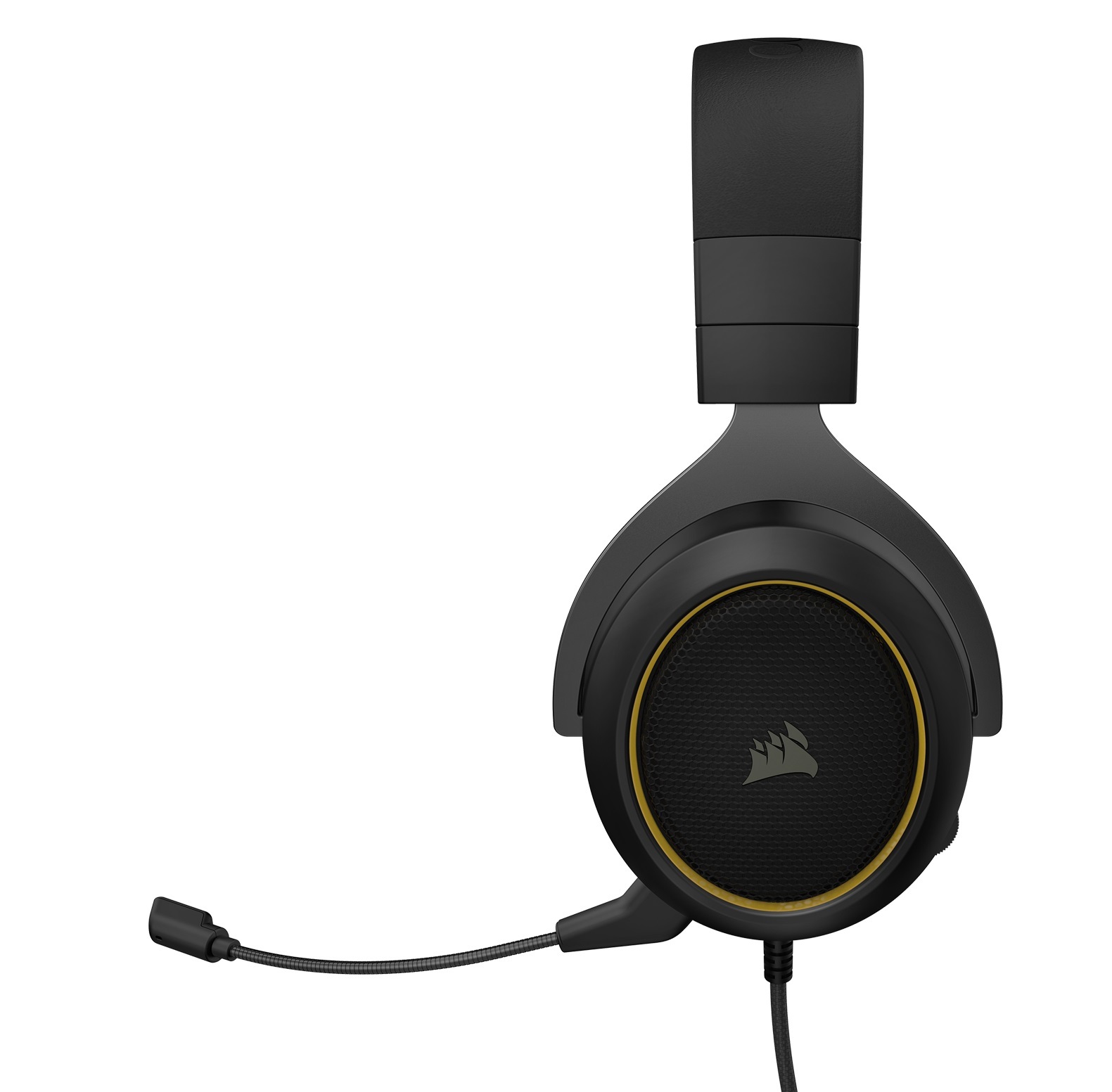 Corsair HS60 Pro Surround Gaming Headset (Yellow) Switch, PC, PS4