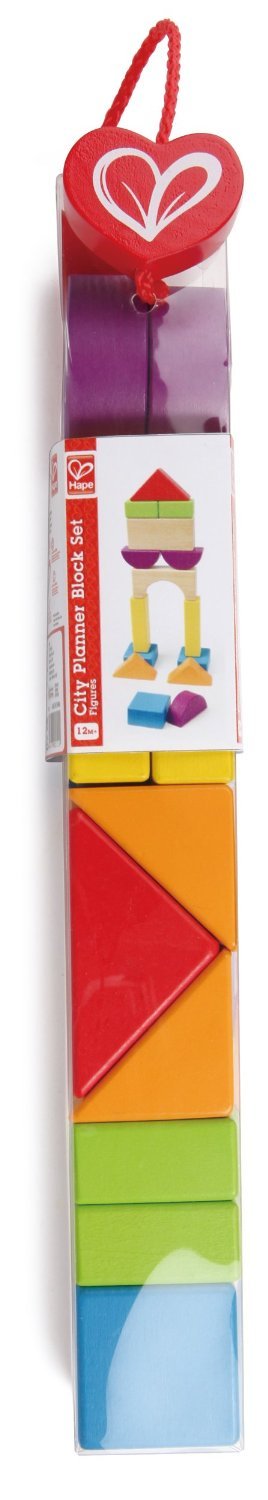 Hape: City Planner Block Set (Wooden 15pc) image