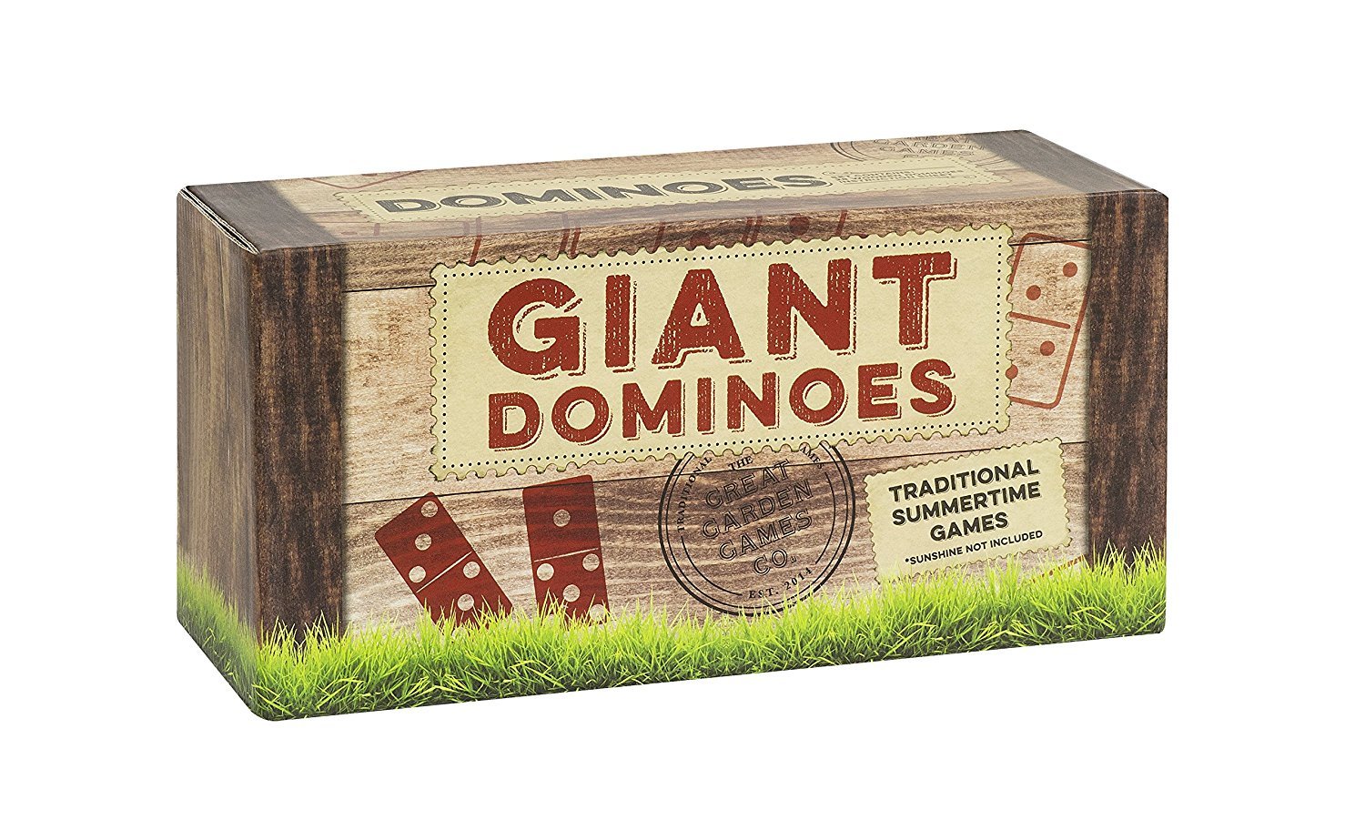 Traditional Wooden Giant Dominos Game