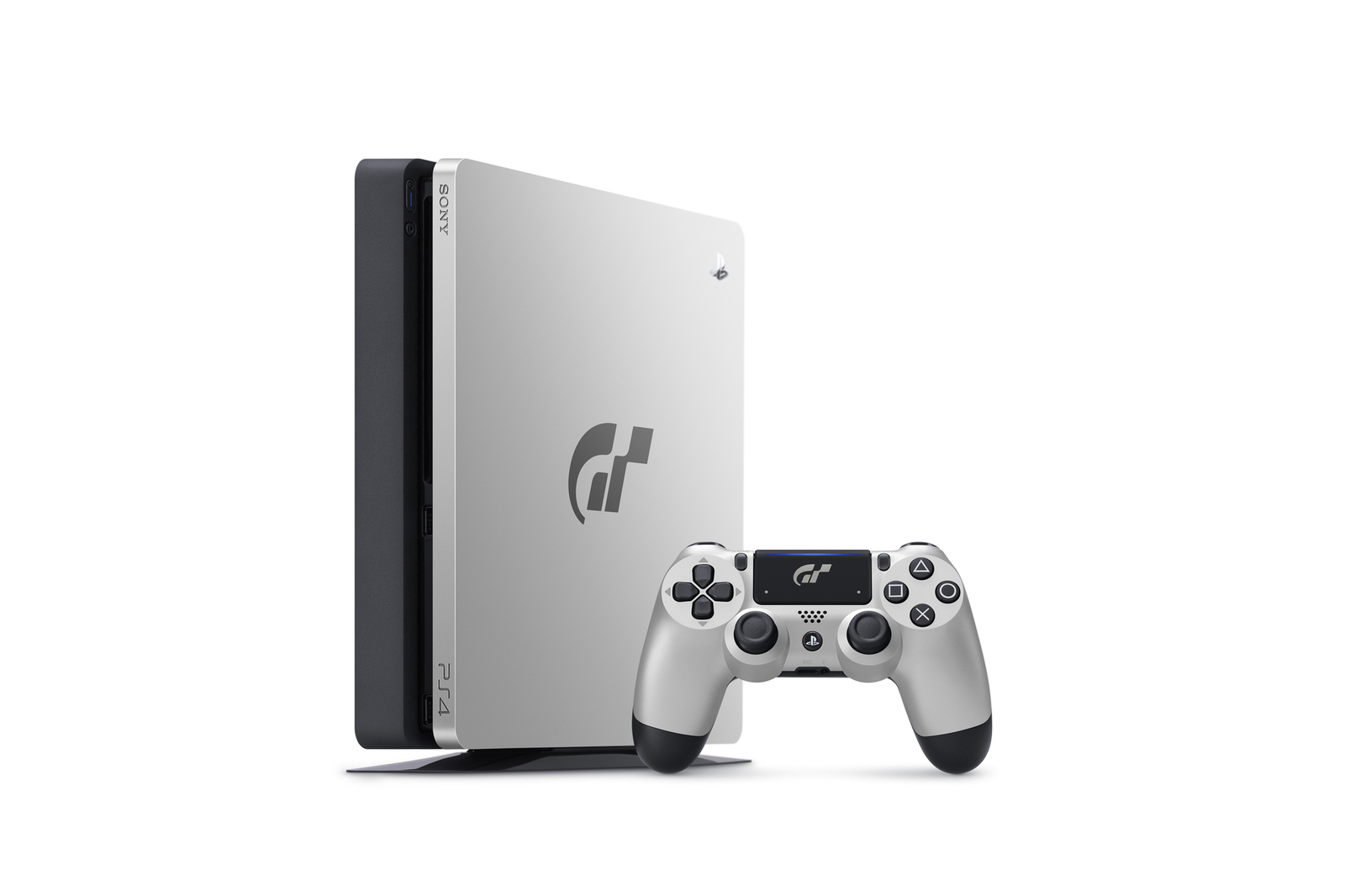 PS4 Slim 1TB Gran Turismo Sport Limited Edition Bundle image