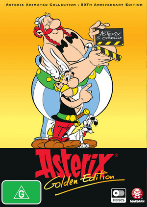 Asterix Animated Collection - Golden Edition on DVD image