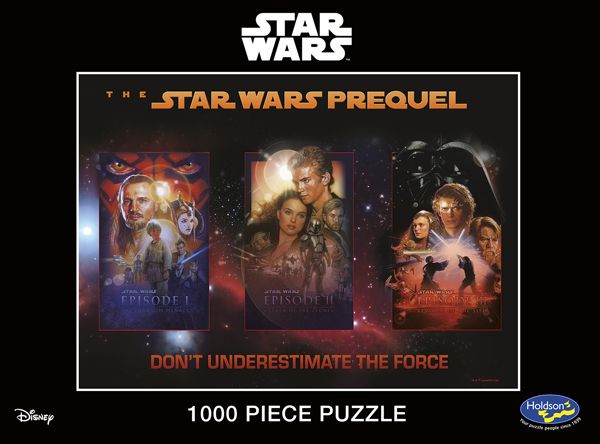 Star Wars: Saga - Don't Underestimate the Force (1000 piece Puzzle)