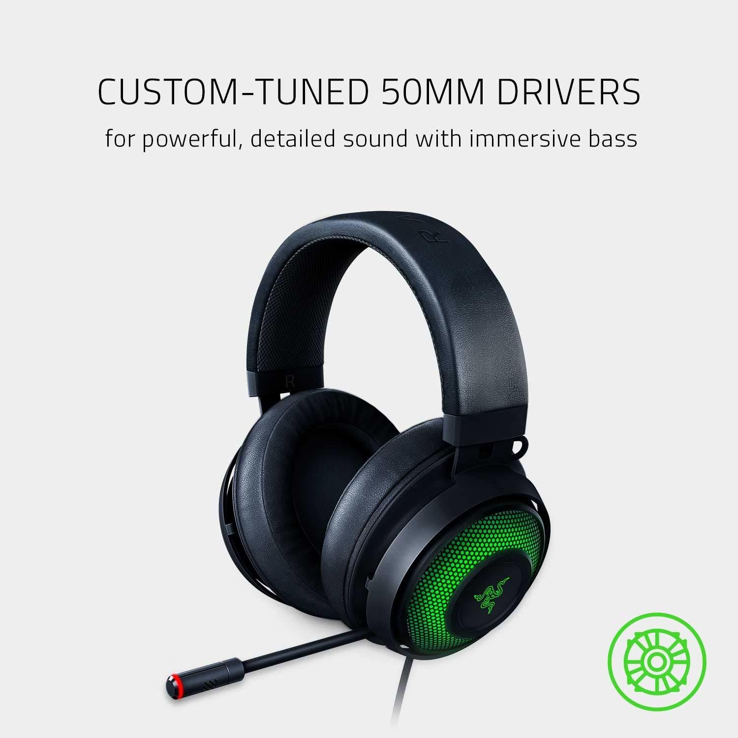 Razer Kraken Ultimate Surround Sound Gaming Headset for PC image