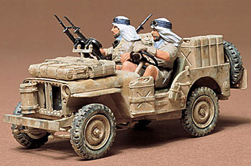 Tamiya British S.A.S. Jeep 1:35 Model Kit