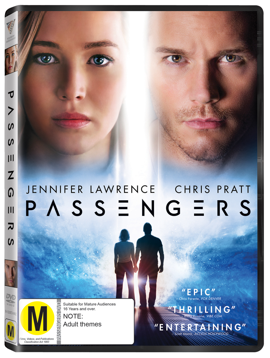 Passengers (2016) on DVD image
