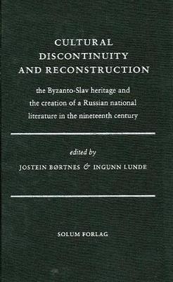 Cultural Discontinuity and Reconstruction on Hardback