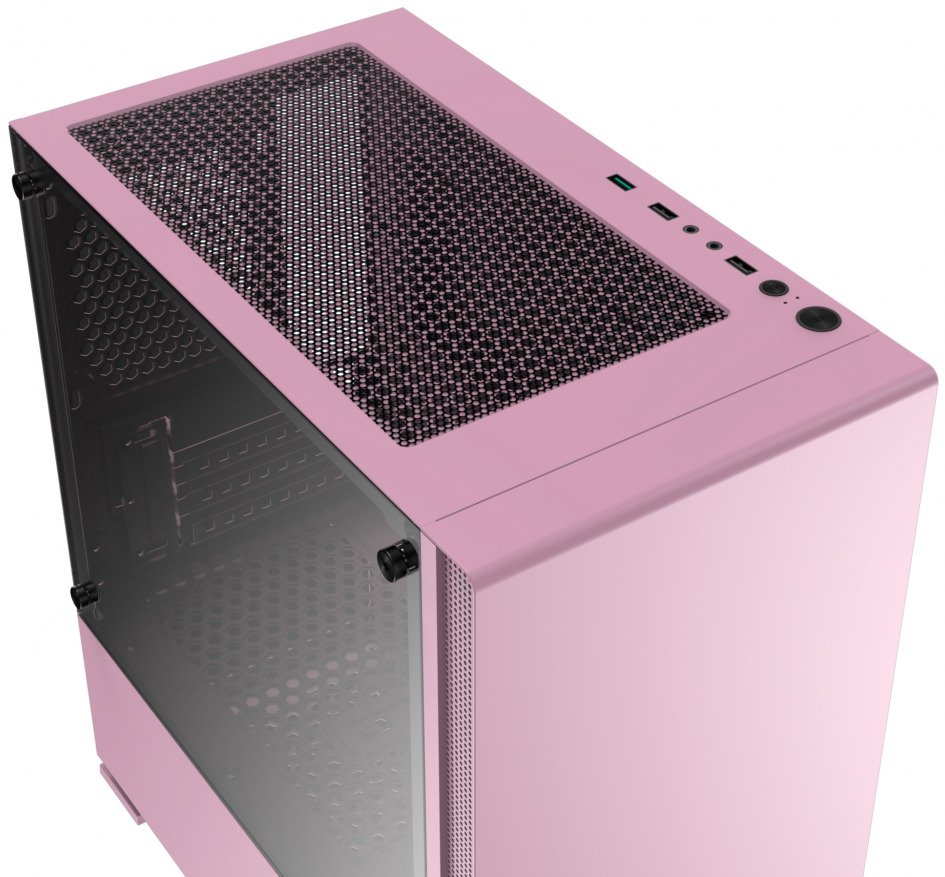 Xigmatek NYC Queen Tempered Glass Mini Tower Case image