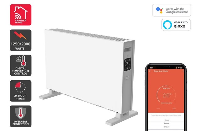 Kogan: SmarterHome 2kW Convector Heater | at Mighty Ape NZ