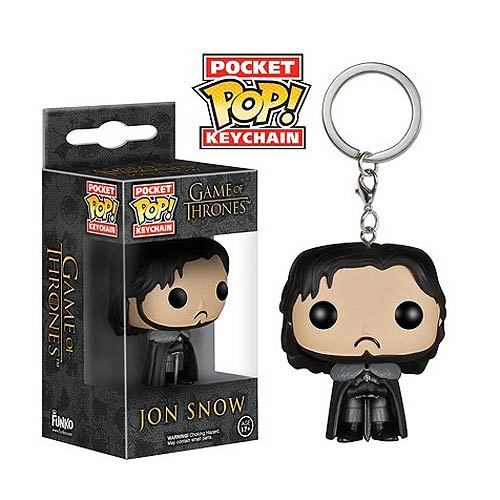 Game of Thrones Jon Snow Pop! Keychain image