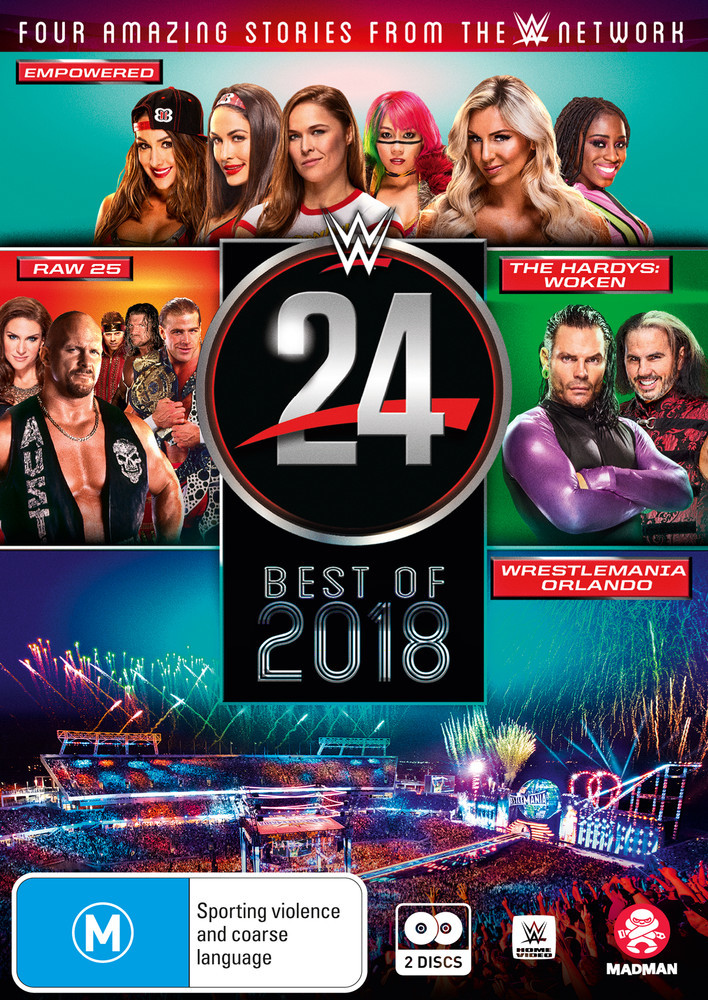 WWE: WWE 24: The Best Of 2018 on DVD image