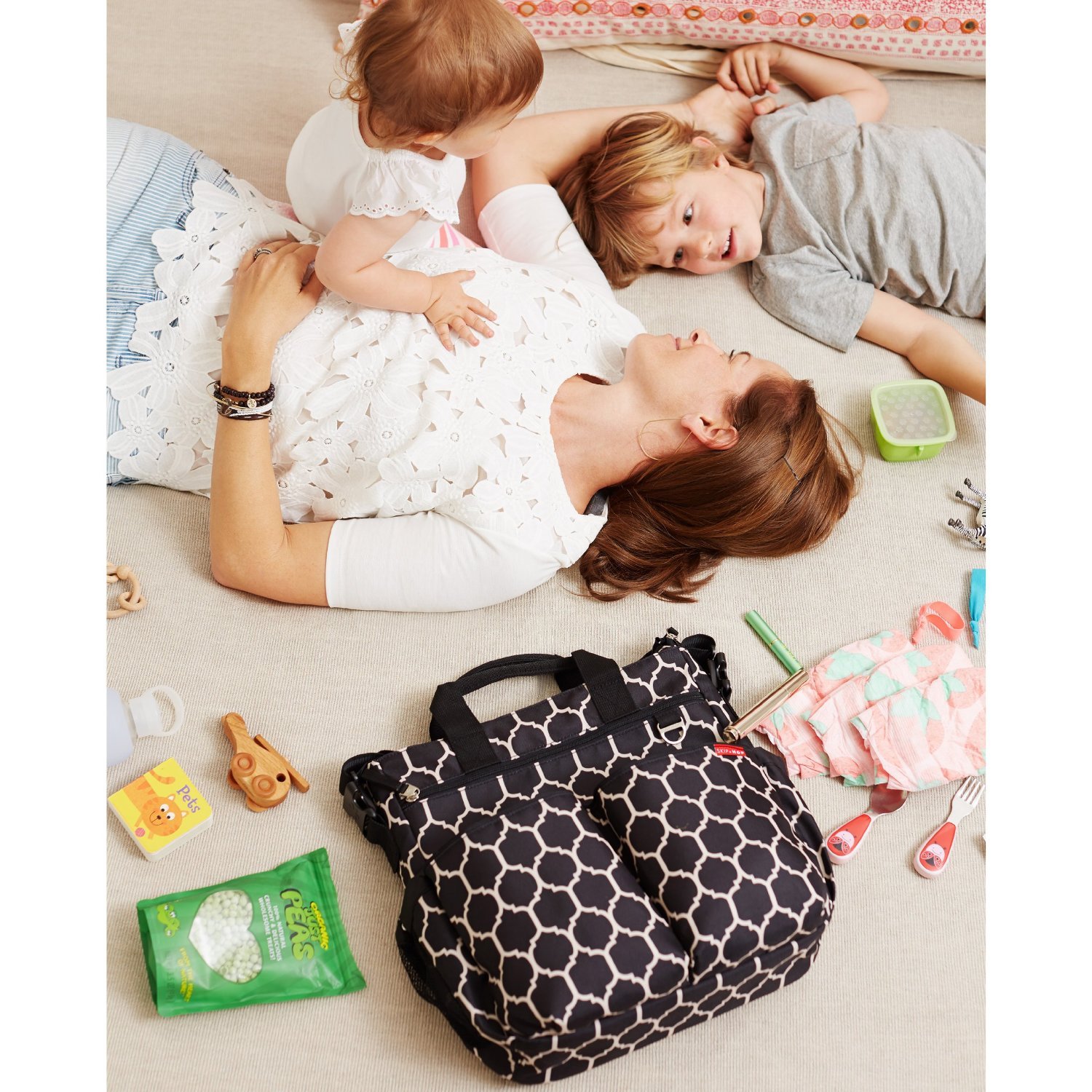 Skip Hop: Duo Signature Diaper Bag - Onyx image