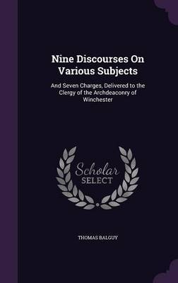 Nine Discourses on Various Subjects image