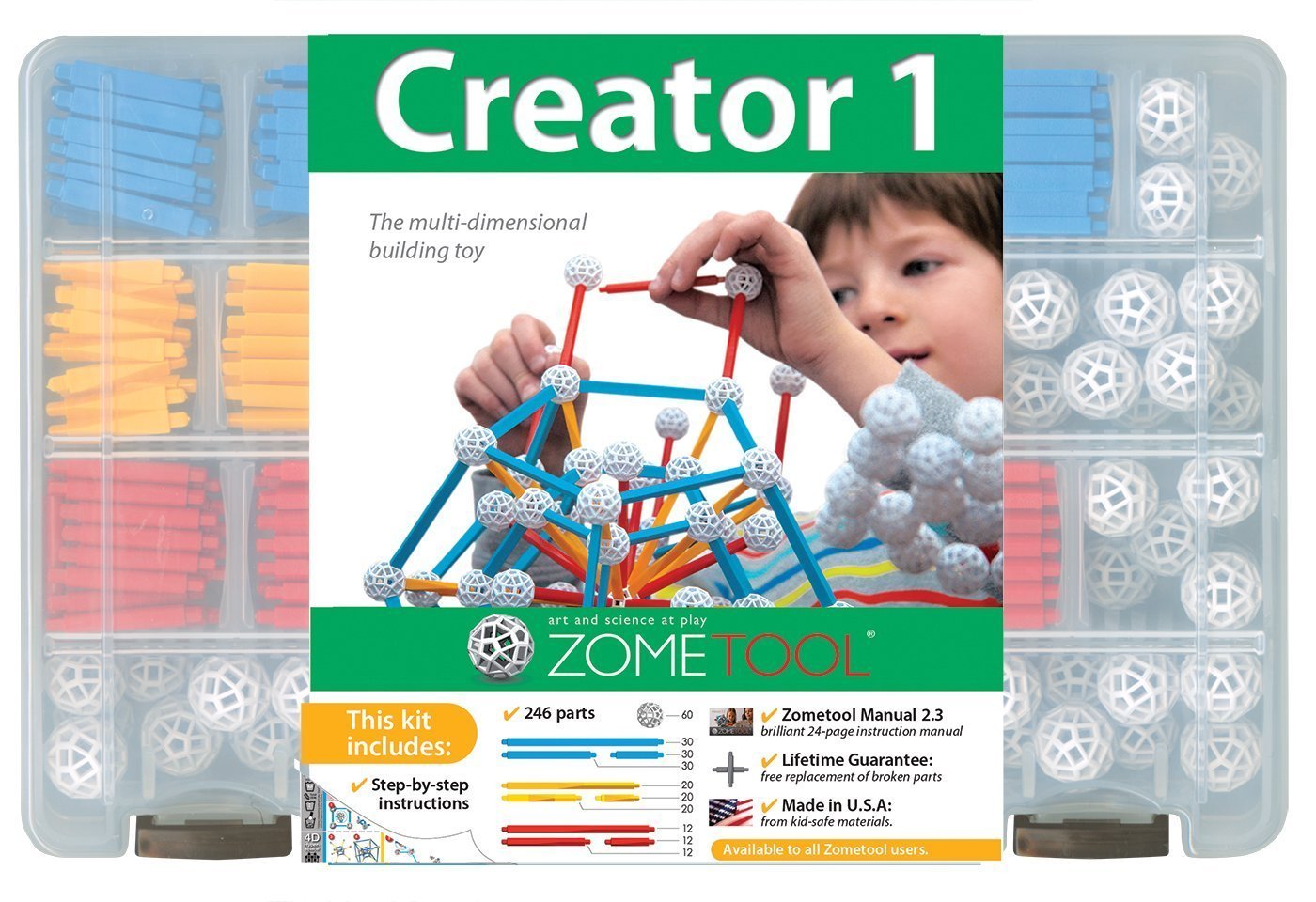 Buy Zometool Creator 1 Construction Kit at Mighty Ape Australia