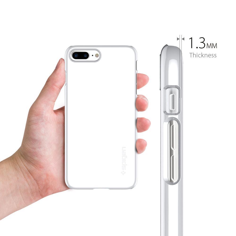 Spigen: iPhone 7 Plus - Thin Fit Case (Jet White) image