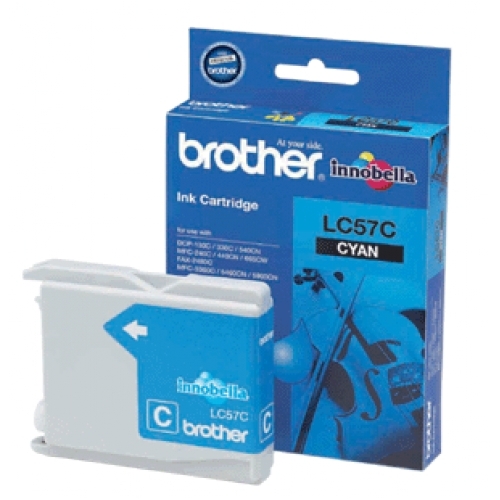 Brother LC57 Cyan Cartridge image