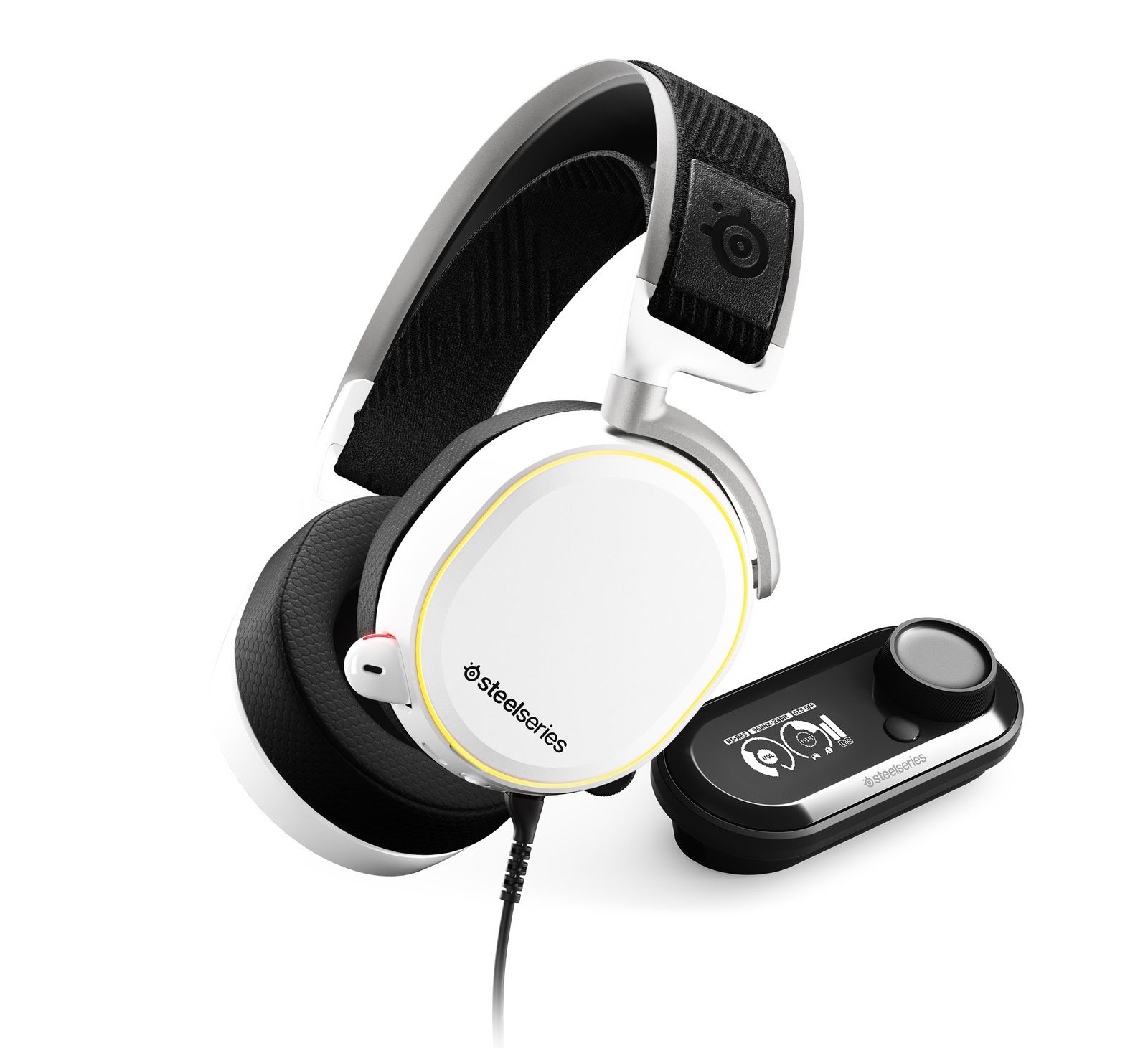 SteelSeries Arctis Pro + GameDAC Headset (White) on PC, PS4