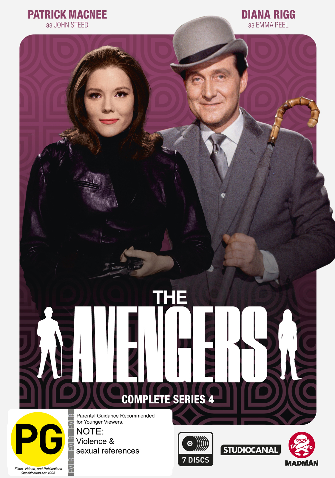 The Avengers - Complete Series 4 on DVD image