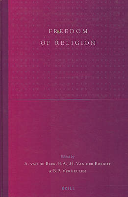 Freedom of Religion by Abraham van de Beek image