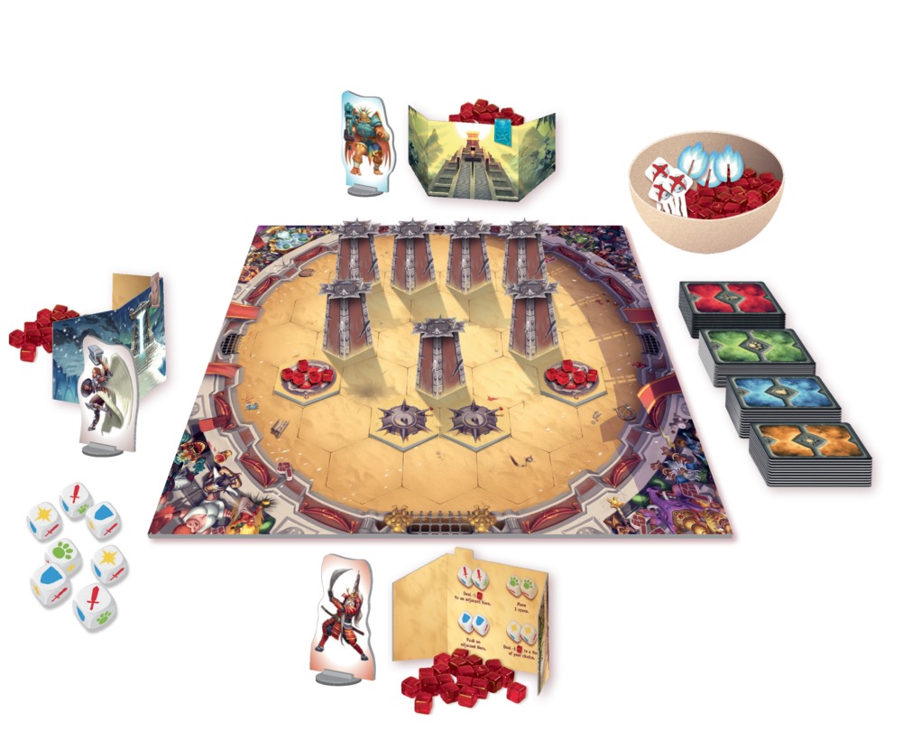 Arena: For the Gods - Board Game image