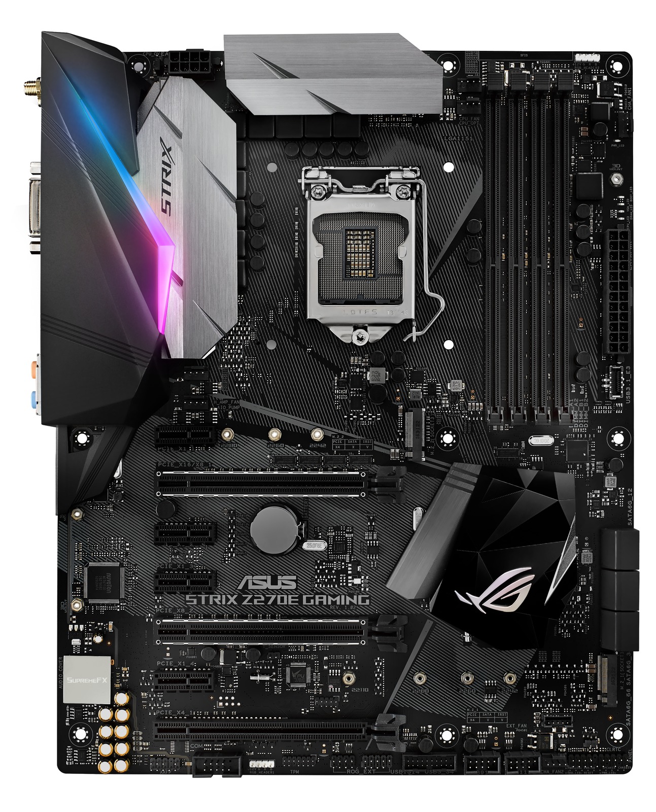 ASUS ROG STRIX Z270E Gaming Motherboard at Mighty Ape NZ
