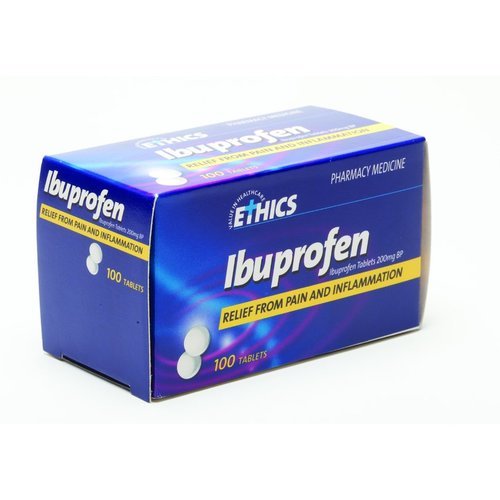 Buy Ethics Ibuprofen 200mg (100 tablets) at Mighty Ape NZ
