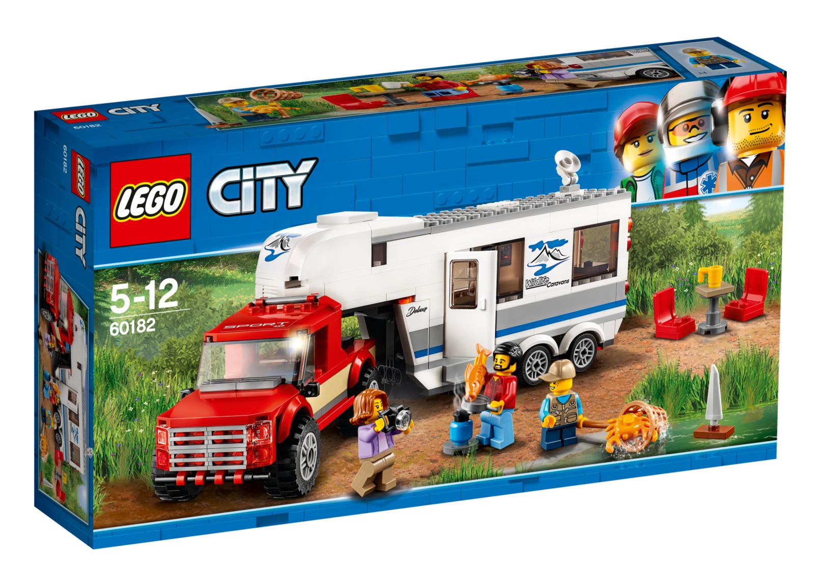 LEGO City: Pickup & Caravan (60182)