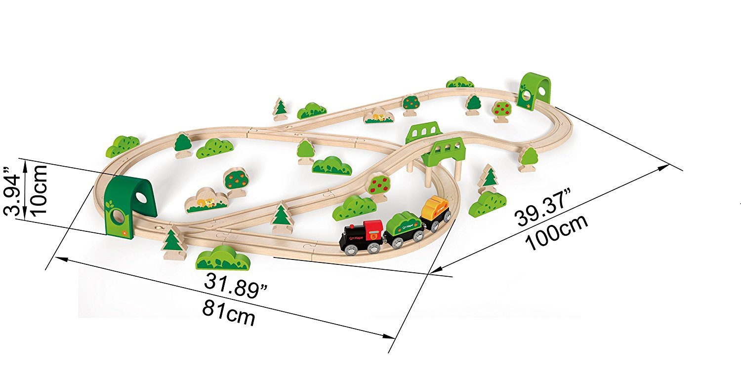 Hape: Forest Railway Set image