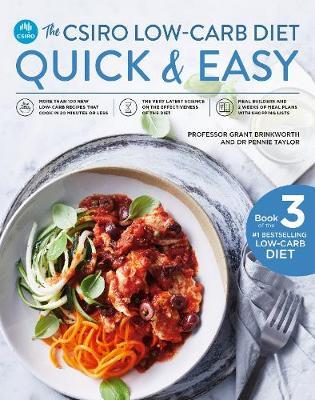 The CSIRO Low-Carb Diet Quick & Easy by Grant Brinkworth image