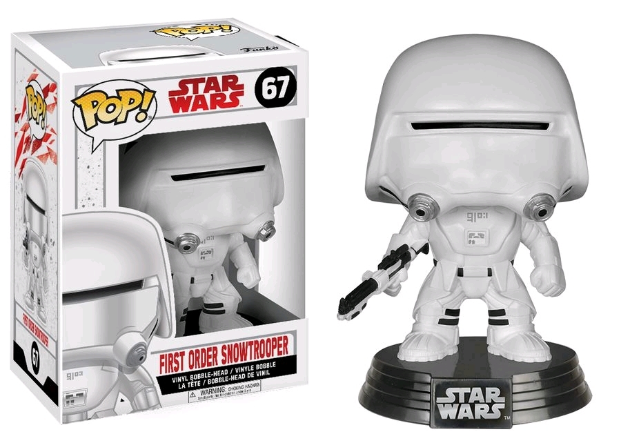 Star Wars: The Last Jedi - First Order Snowtrooper Pop! Vinyl Figure image