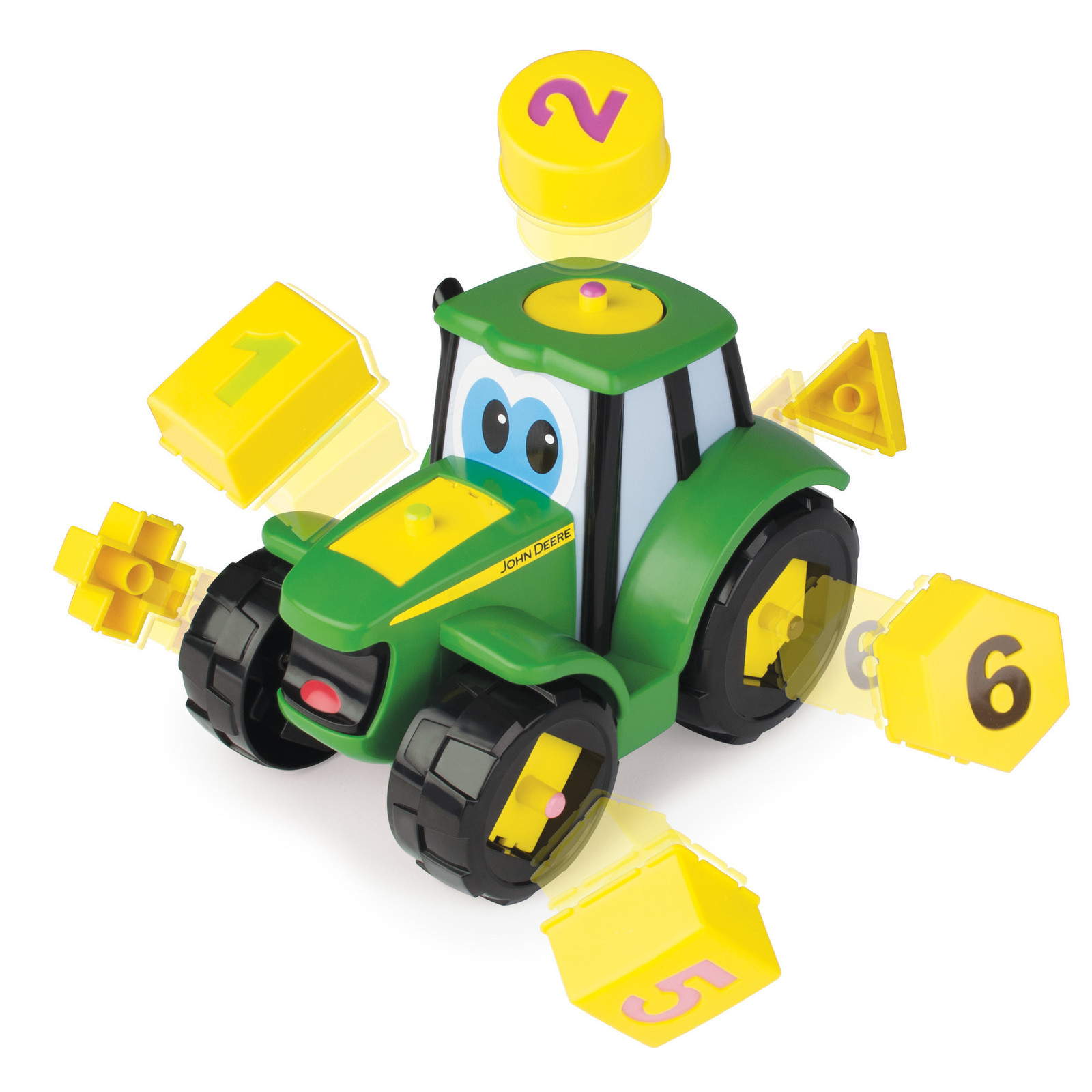 John Deere: Learn N Pop Johnny - Shape Sorting Playset image
