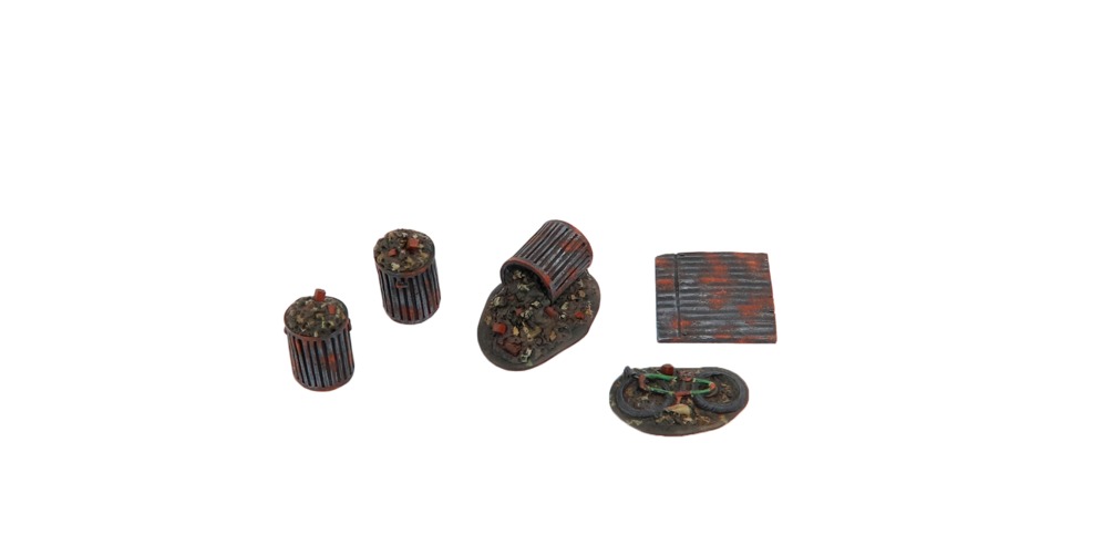 TTCombat: Tabletop Scenics - Back Alley Accessories 4 image