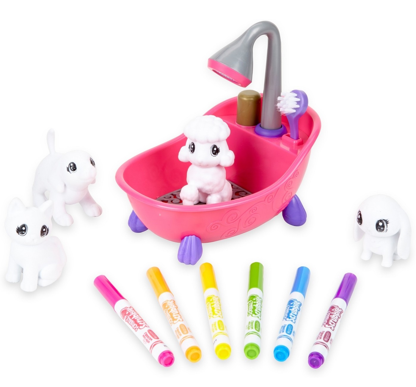 Crayola: Scribble Scrubbie Pets! - Scrub Tub Playset image