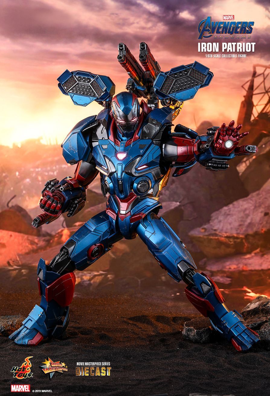 Avengers: Endgame - Iron Patriot - 12" Articulated Figure image