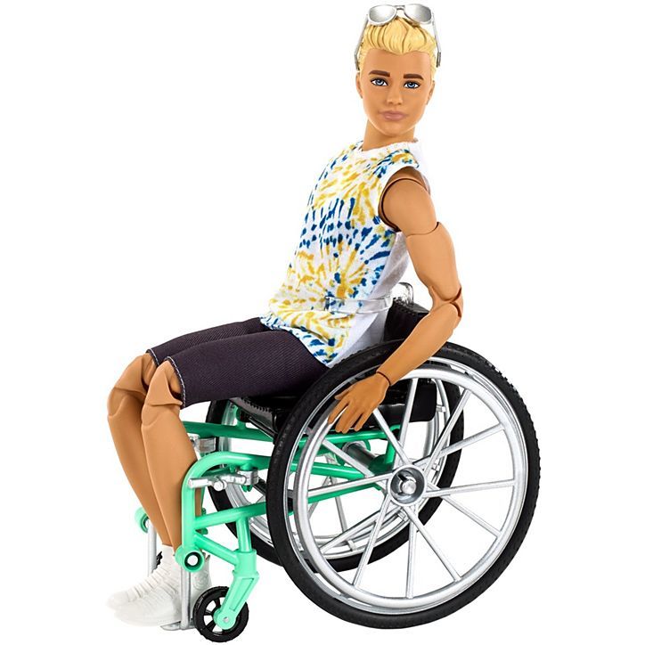Buy Barbie Wheelchair Ken Doll (Blonde) at Mighty Ape NZ