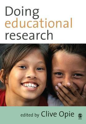 Doing Educational Research by Clive Opie image