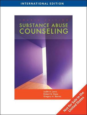 Substance Abuse Counseling, International Edition by Robert Dana image