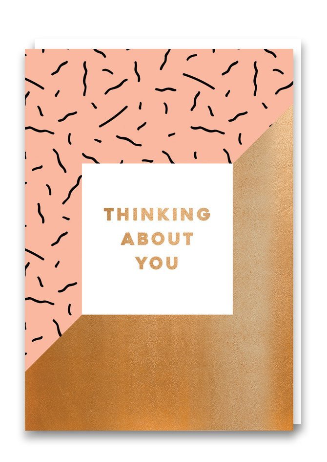 Nineteen Seventy Three: Thinking About You - Greeting Card image